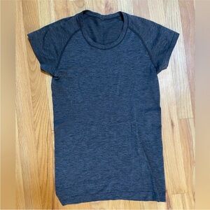 Lululemon Charcoal Grey Swiftly Tech Shirt